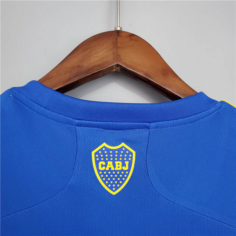 Boca Juniors 21-22 Home Blue Soccer Jersey Football Shirt - Click Image to Close